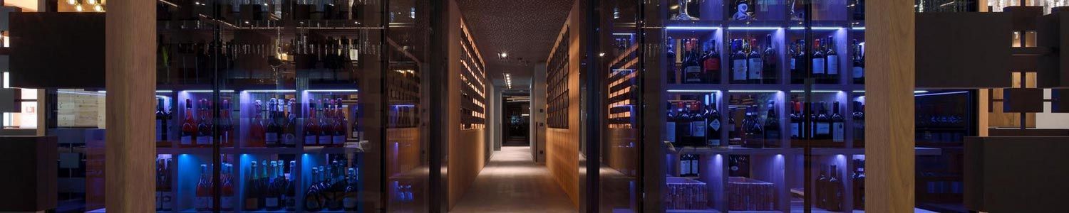 Verglaste Design-Weinklimar�ume