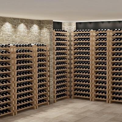 Produktbild f�r 'Weinregal CASANOVA - Natur aus Buchen-Holz'