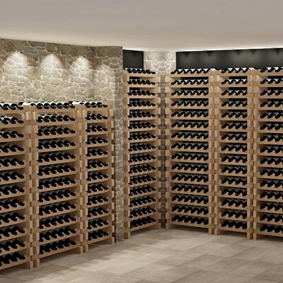 Produktbild f�r 'Weinregal CASANOVA - Natur aus Buchen-Holz'