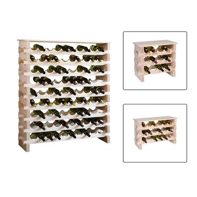 Produktbild f�r 'Weinregal CASANOVA - Natur aus Buchen-Holz'