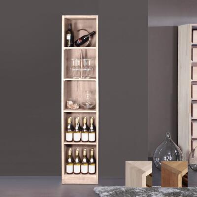 Produktbild f�r 'Weinregal PRESTIGE 10, Eichen-Holz braun gebeizt'