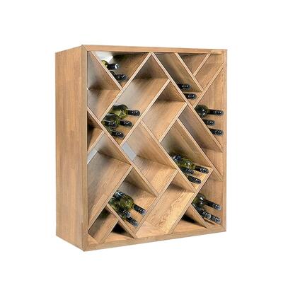 Produktbild f�r 'Weinregal ZEUS, Eichen Holz natur'