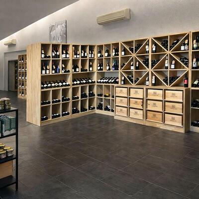 Produktbild f�r 'Weinregal-System PRESTIGE, Eiche massiv, natur'