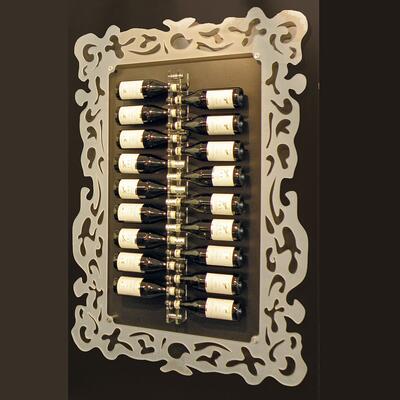 Produktbild f�r 'Wand-Weinregal RAVENNA aus Acryl'