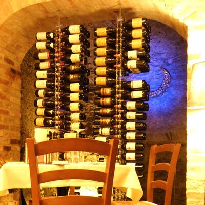 Produktbild f�r 'Design Weinregal LUCIDA aus Acryl'