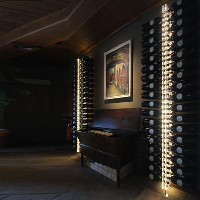 Produktbild f�r 'Wandweinregale ORVIETO DOUBLE & TRIS'