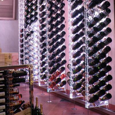 Produktbild f�r 'Wandweinregale ORVIETO DOUBLE & TRIS'