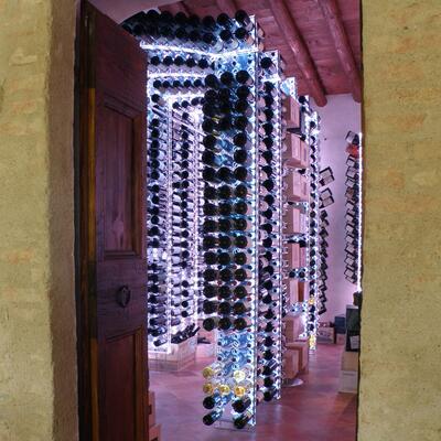 Produktbild f�r 'Wandweinregale ORVIETO DOUBLE & TRIS'