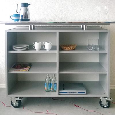 Produktbild f�r 'Theke mit Rollen COOL'