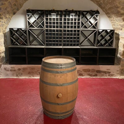 Produktbild f�r 'Weinregal-System VINVARIO 52 cm aus Kiefern-Holz, tobacco'