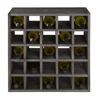 Produktbild f�r 'Weinregal 52 cm, Modul Karo, tobacco'