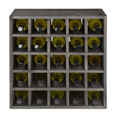 Produktbild f�r 'Weinregal 52 cm, Modul Karo, tobacco'