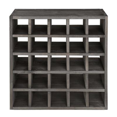 Produktbild f�r 'Weinregal 52 cm, Modul Karo, tobacco'