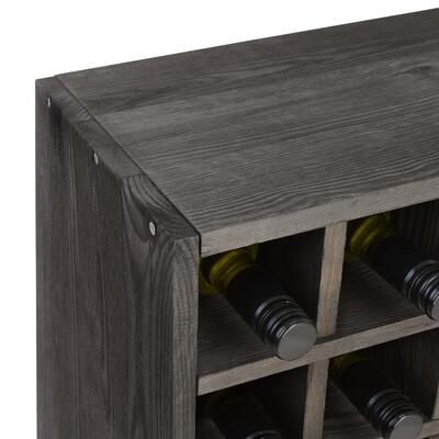 Produktbild f�r 'Weinregal 52 cm, Modul Karo, tobacco'