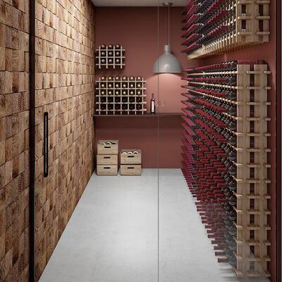 Produktbild f�r 'Weinregal-System PRIMAVINO - Modular, Holz natur'