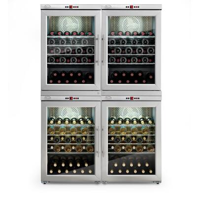 Produktbild f�r 'Weinklimaschrank PROF 100 H 89 x B 60 x T 61 cm'