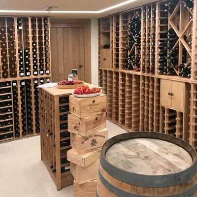 Produktbild f�r 'Weinregal-System PROVINALIA - modulares Weinregal-System aus Kiefern-Holz'