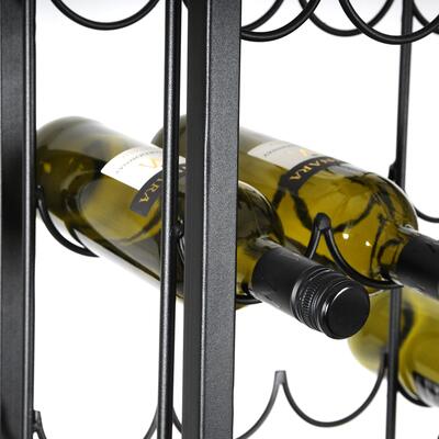 Produktbild f�r 'Weinregal RUSTIKO aus Metall'