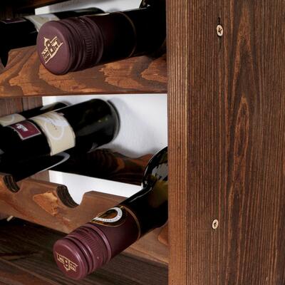 Produktbild f�r 'Weinregal-System VINVARIO&nbsp;50 cm, Kiefernholz&nbsp;tobacco&nbsp;gebeizt'