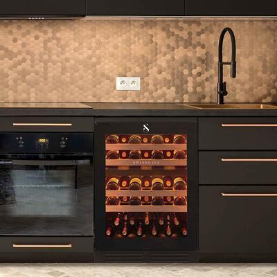 Produktbild f�r 'Zweizonen Unterbau-Weink�hlschrank WLU-160DF f. 40-50 Fl.'