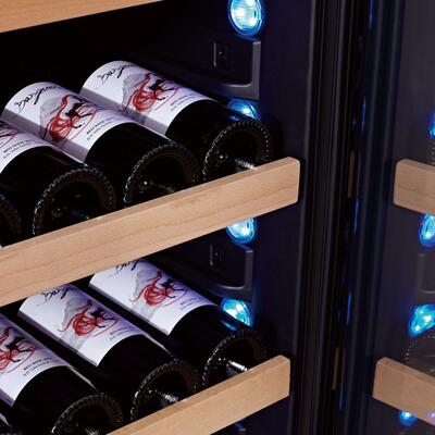Produktbild f�r 'Einzonen Weink�hlschrank WLB-460F-Mix, 172cm, 168 Flaschen'