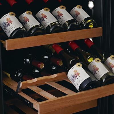 Produktbild f�r 'Zweizonen Weink�hlschrank WLB-460DFLD-Mix, 172cm, 124-163 Fl.'