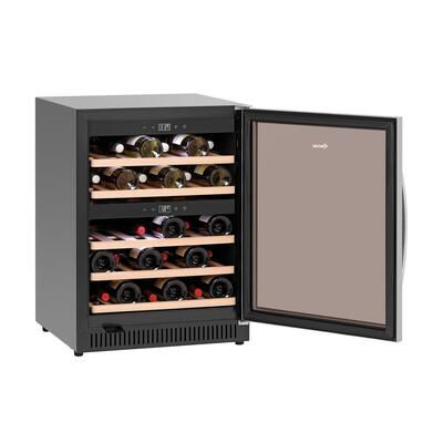 Produktbild f�r 'Zweizonen-Weink�hlschrank f�r 40 Flaschen'