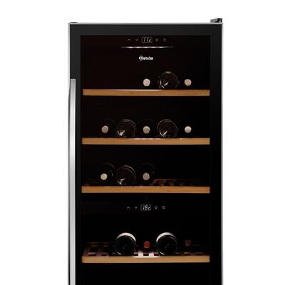 Produktbild f�r 'Zweizonen-Weink�hlschrank f�r 126 Flaschen'
