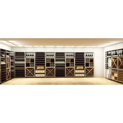 Produktbild f�r 'Weinregal-System BLACK PURE SUPREME'