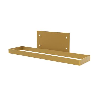 Produktbild f�r 'Wand-Weinregal f�r 1 Magnumflasche, goldfarben'