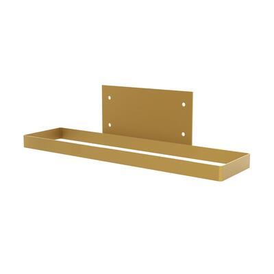 Produktbild f�r 'Wand-Weinregal f�r 1 Magnumflasche, goldfarben'