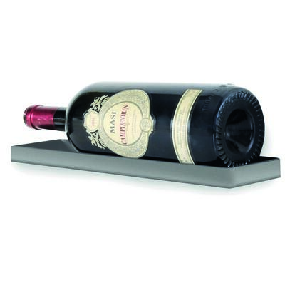 Produktbild f�r 'Wand-Weinregal f�r 1 Magnumflasche, silberfarben'