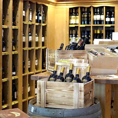 Produktbild f�r 'Weinregal-System Barolo, Tannenholz, hellbraun'