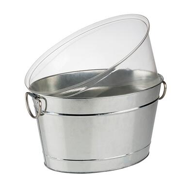 Produktbild f�r 'Flaschenk�hler TIN, siberfarben'