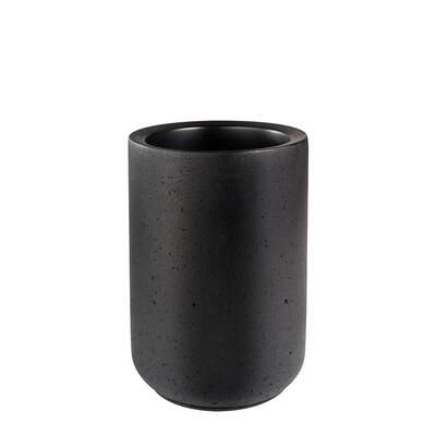Produktbild f�r 'Flaschenk�hler ELEMENT aus Beton, schwarz'
