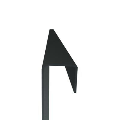 Produktbild f�r 'Metall-Schild zum einh�ngen BLACK PURE PROFESSIONAL'
