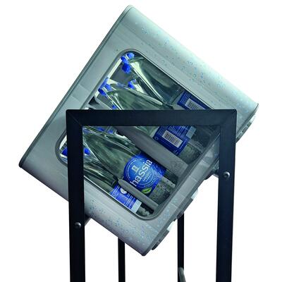 Produktbild f�r 'Getr�nkekisten-Regal aus Metall, B 50 cm'