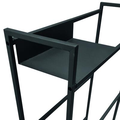 Produktbild f�r 'Getr�nkekisten-Regal aus Metall, B 50 cm'