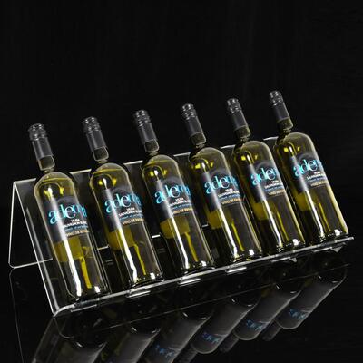 Produktbild f�r 'Acryl-Weinregal & Pr�sentationst�nder BELLA f�r 6 Fl.'