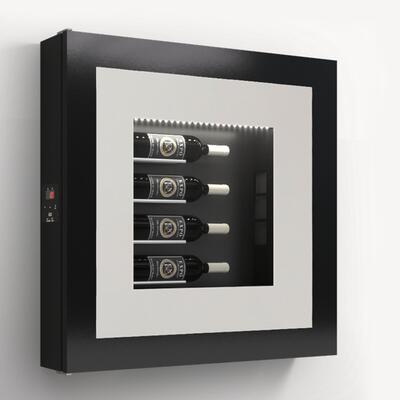 Produktbild f�r 'Klimatisiertes Wand-Weinregal f�r 4 Flaschen, Modell 4'