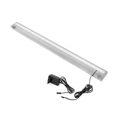 Produktbild f�r 'LED-Lichtleiste, 68 cm, Kiefer, wei� gebeizt'