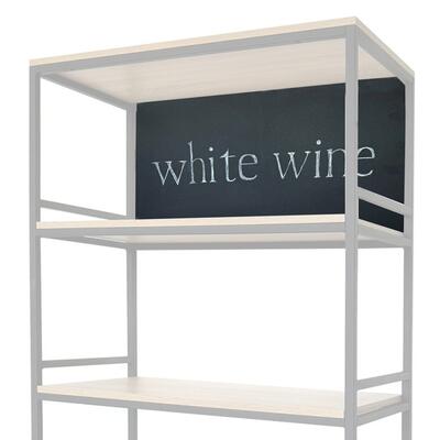 Produktbild f�r 'Metall-Schild zum einh�ngen H:42cm BLACK PURE PROFESSIONAL'