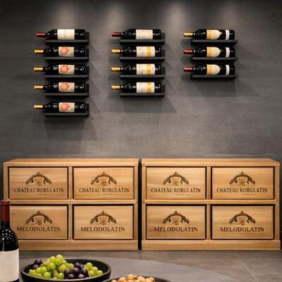 Produktbild f�r 'Wand-Weinregal Black Pure f�r 1,5 Liter Magnum-Flaschen'