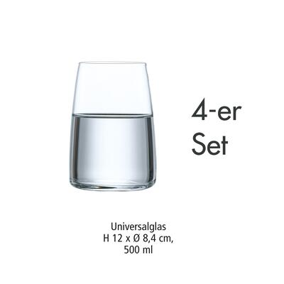 Produktbild f�r 'Wasser-/Saftglas, 4er Set (ab 9,95 EUR/Glas)'