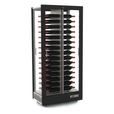 Produktbild f�r 'Weink�hlschrank TECA VINO, waagerechte Lagerung, schwarz (Ausf�hrung f. Gewerbe)'