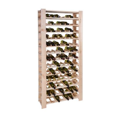 Produktbild f�r 'Weinregal FACILE, Holz natur, hoch f�r 91 Flaschen'