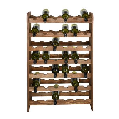 Produktbild f�r 'Weinregal OPTIPLUS Modell 1, Braun'