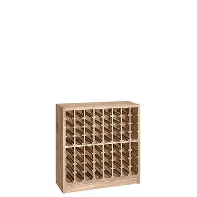 Produktbild f�r 'Weinregal PRESTIGE 1, Eichen-Holz braun gebeizt'