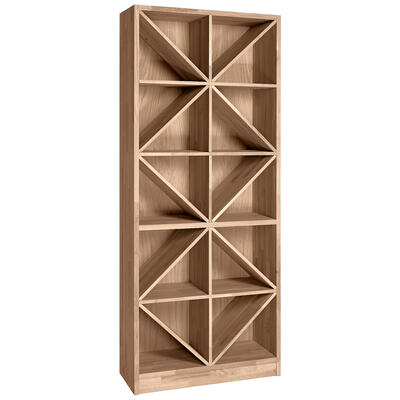 Produktbild f�r 'Weinregal PRESTIGE 4, Eichen-Holz braun gebeizt'