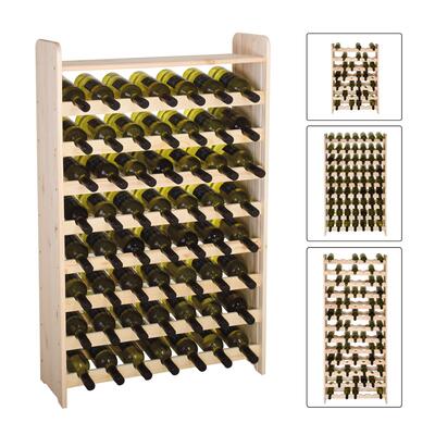 Produktbild f�r 'Weinregal-Serie OPTIPLUS 72cm aus Kiefernholz natur'